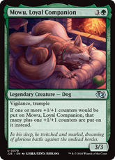 Mowu, Companheiro Leal / Mowu, Loyal Companion - Magic: The Gathering - MoxLand